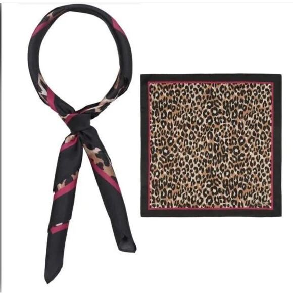 kate spade Accessories - Kate Spade Cheetah Bandana New with Tags